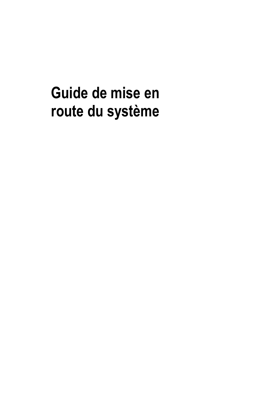 Guide de mise en route du système, Dell poweredge c6105 | Dell POWEREDGE C6105 User Manual | Page 31 / 132