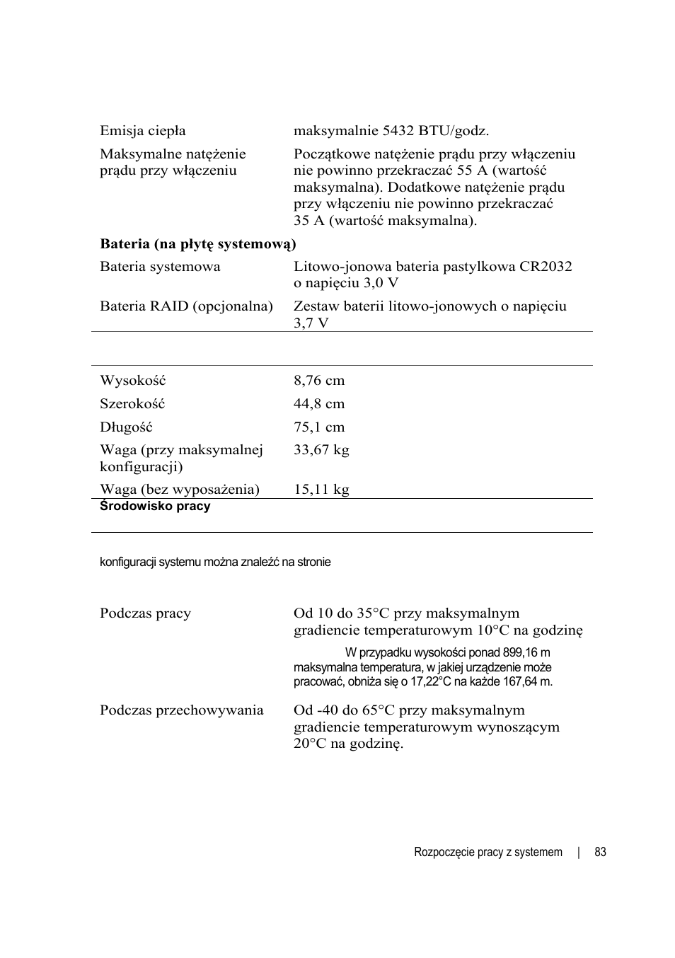 Dell POWEREDGE C6105 User Manual | Page 85 / 132