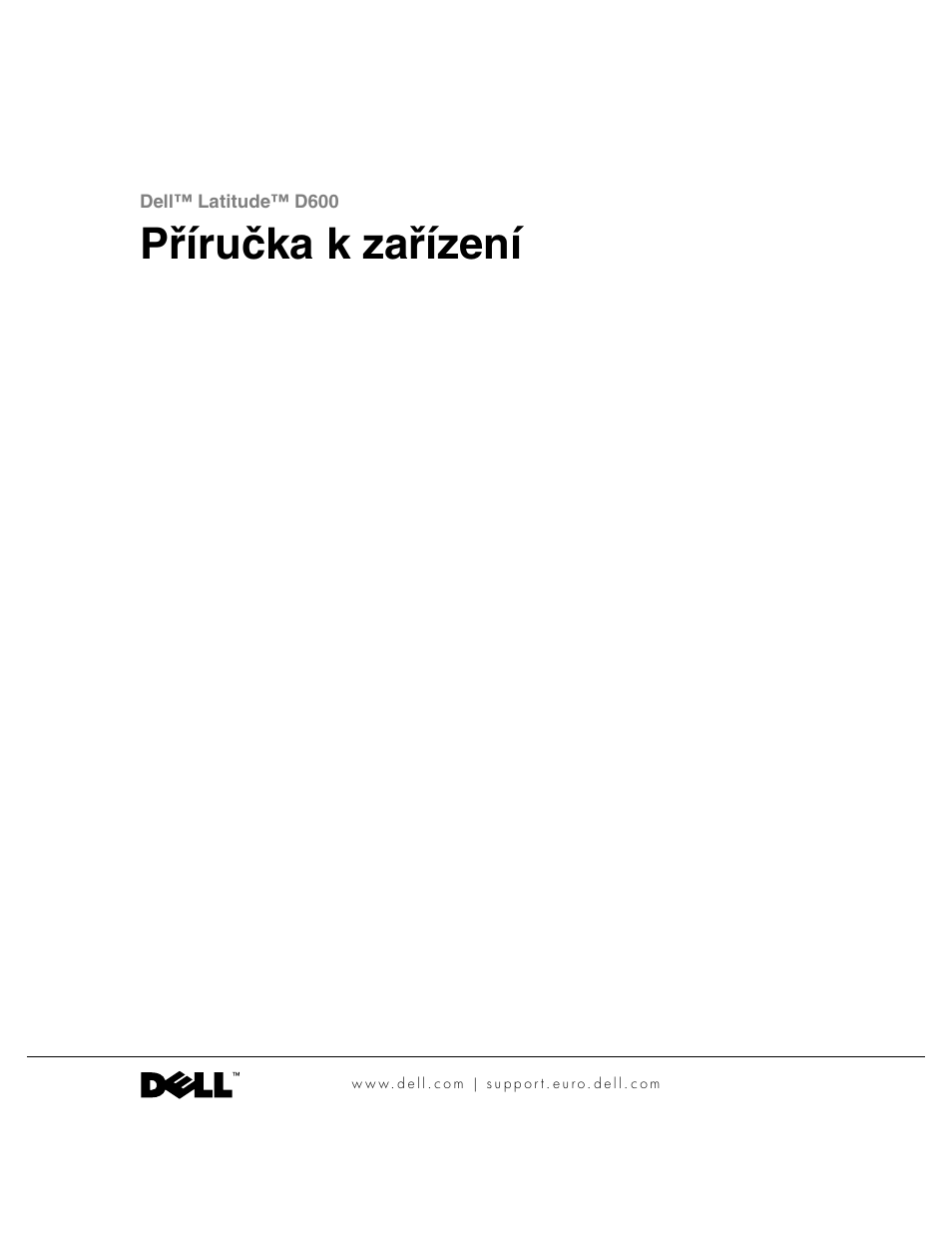 Příručka k zařízení | Dell Latitude D800 User Manual | Page 31 / 330