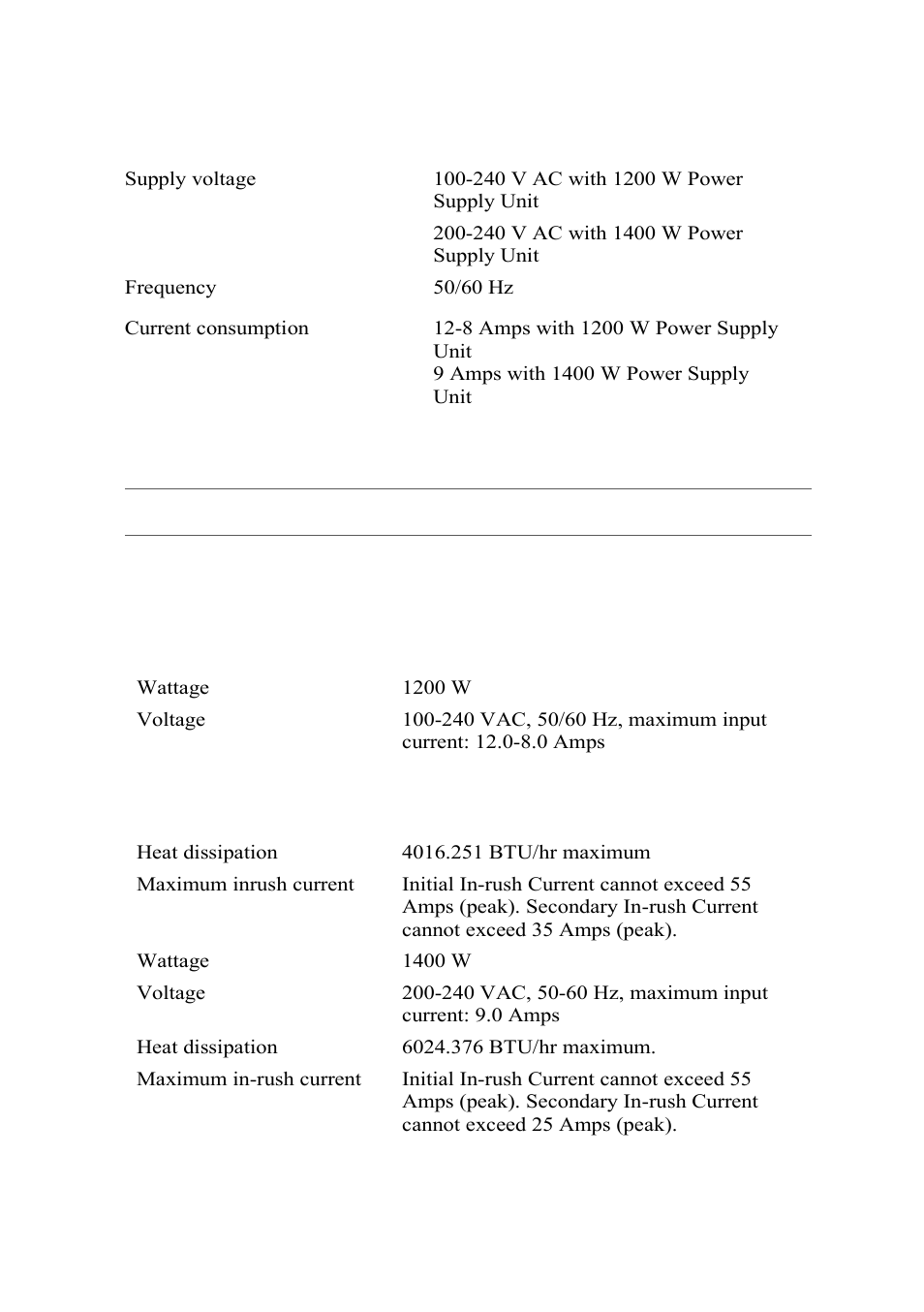 Technical specifications | Dell PowerEdge C6220 II User Manual | Page 14 / 150