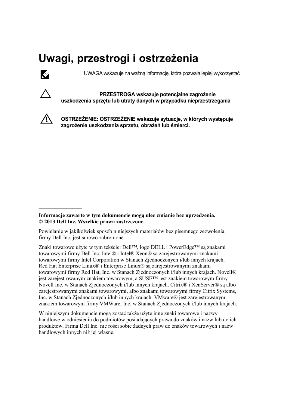 Uwagi, przestrogi i ostrzeżenia, Oznaczenie serii b08s | Dell PowerEdge C6220 II User Manual | Page 76 / 150