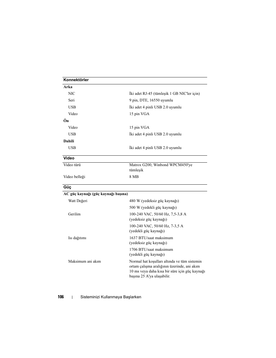 Dell PowerEdge R410 User Manual | Page 108 / 122