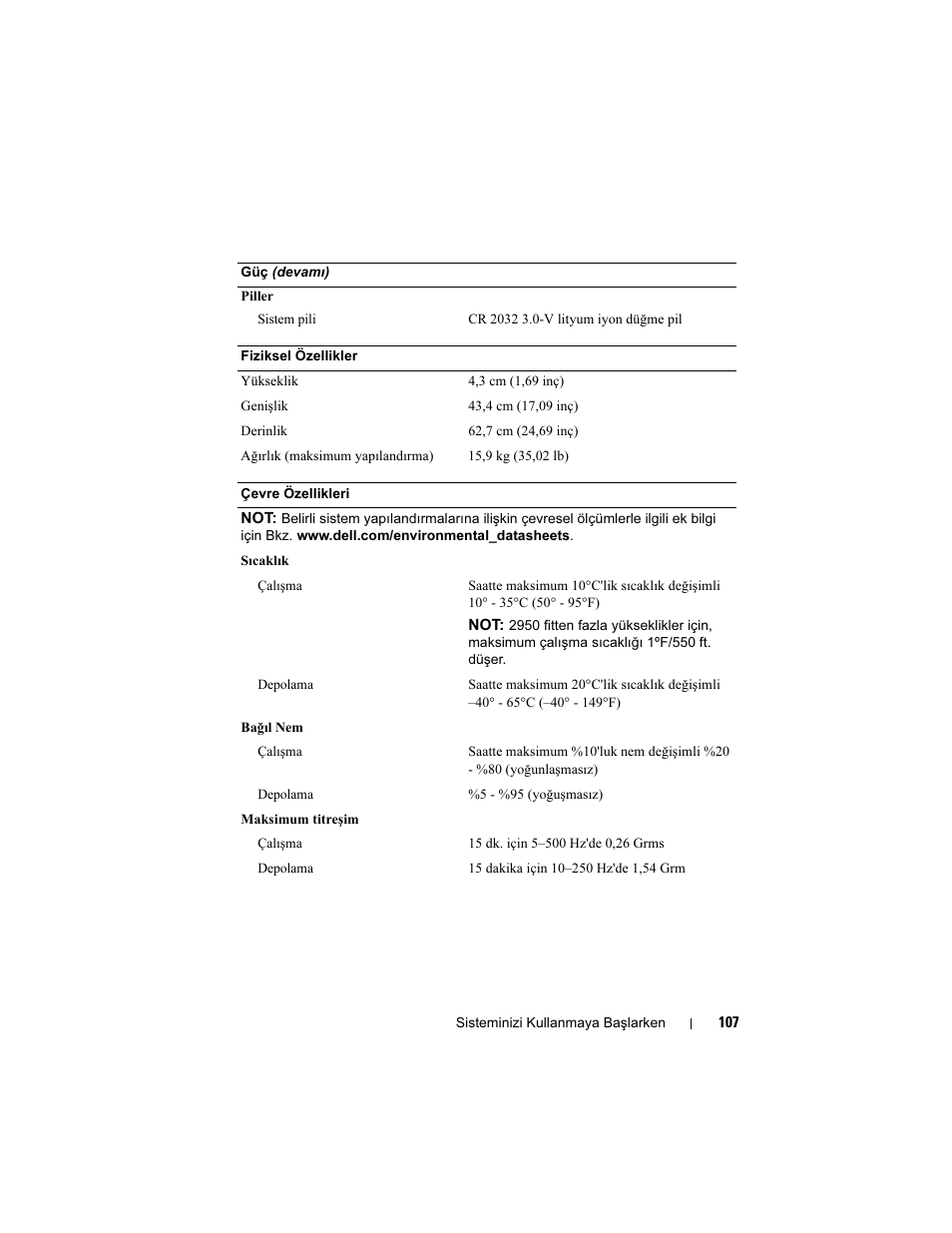 Dell PowerEdge R410 User Manual | Page 109 / 122