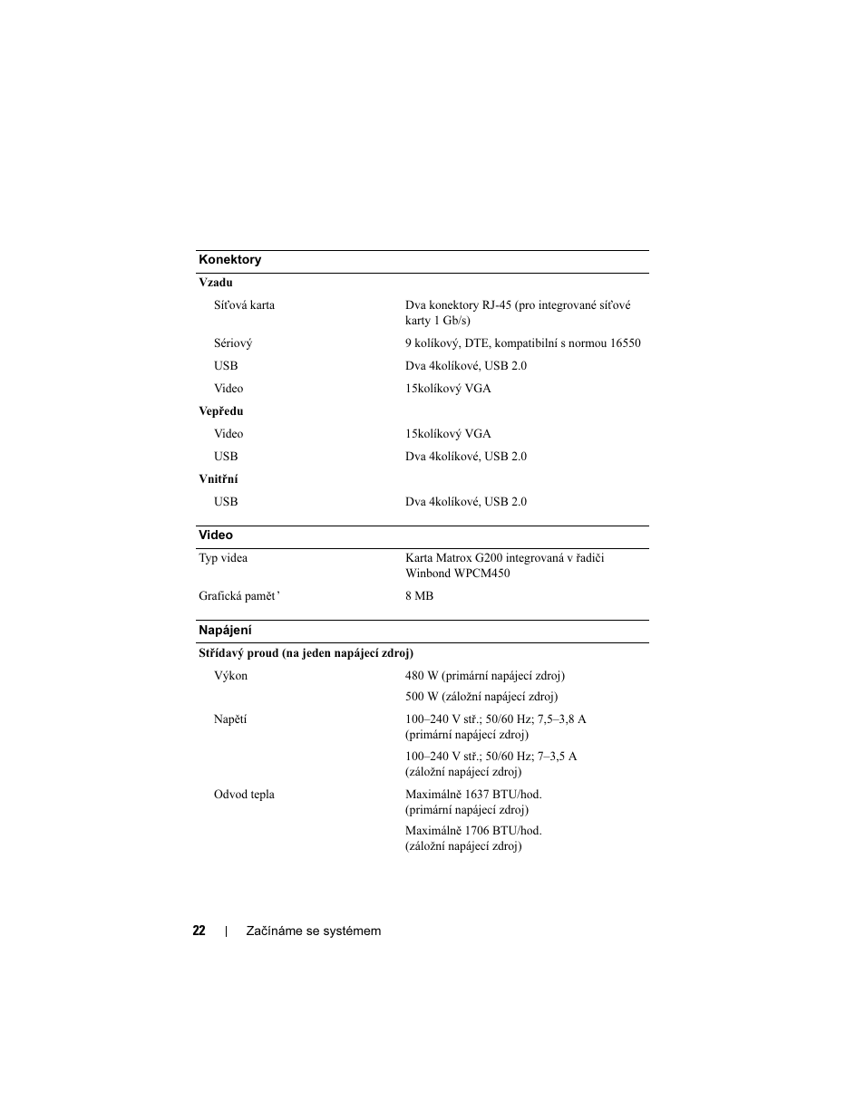 Dell PowerEdge R410 User Manual | Page 24 / 122