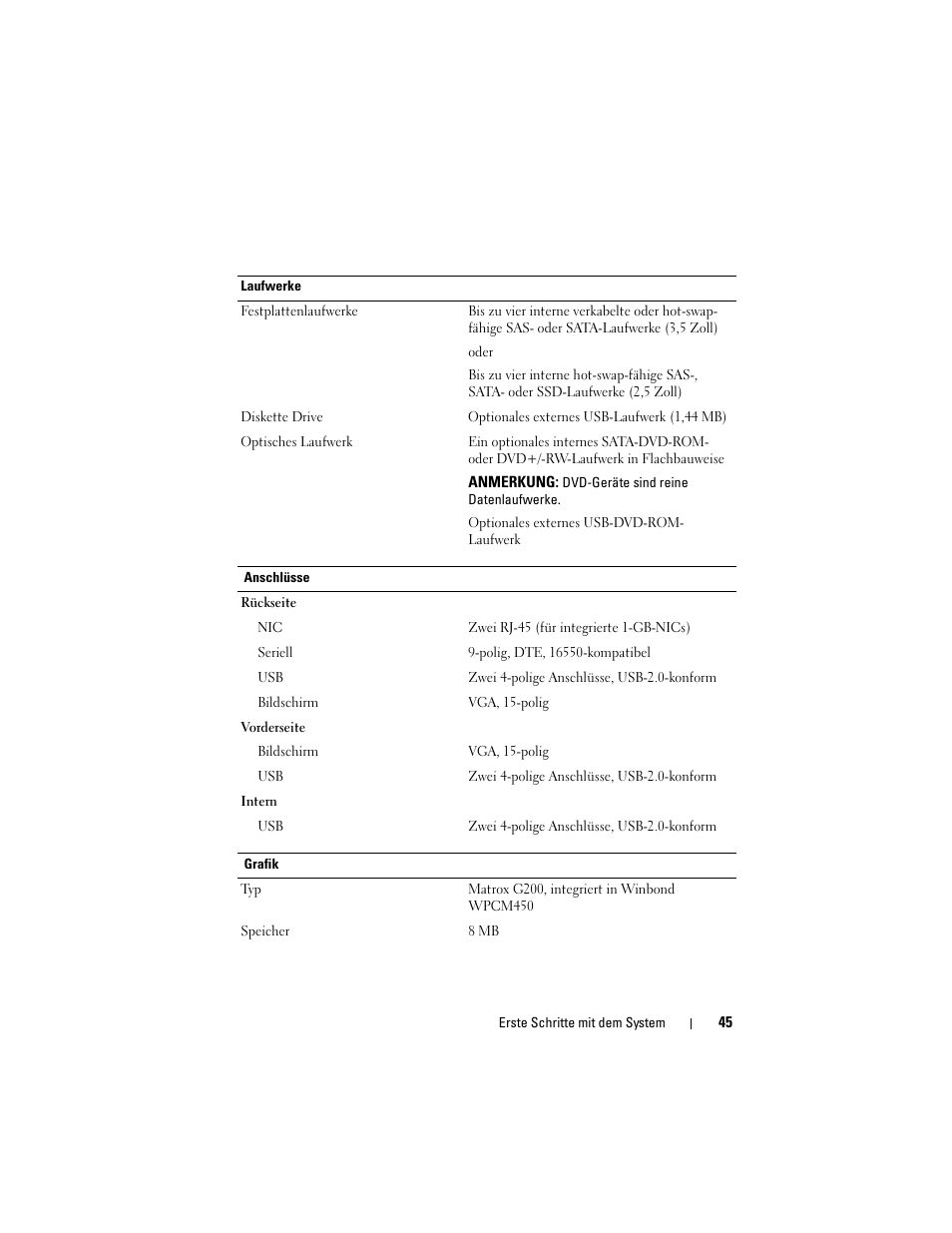 Dell PowerEdge R410 User Manual | Page 47 / 122