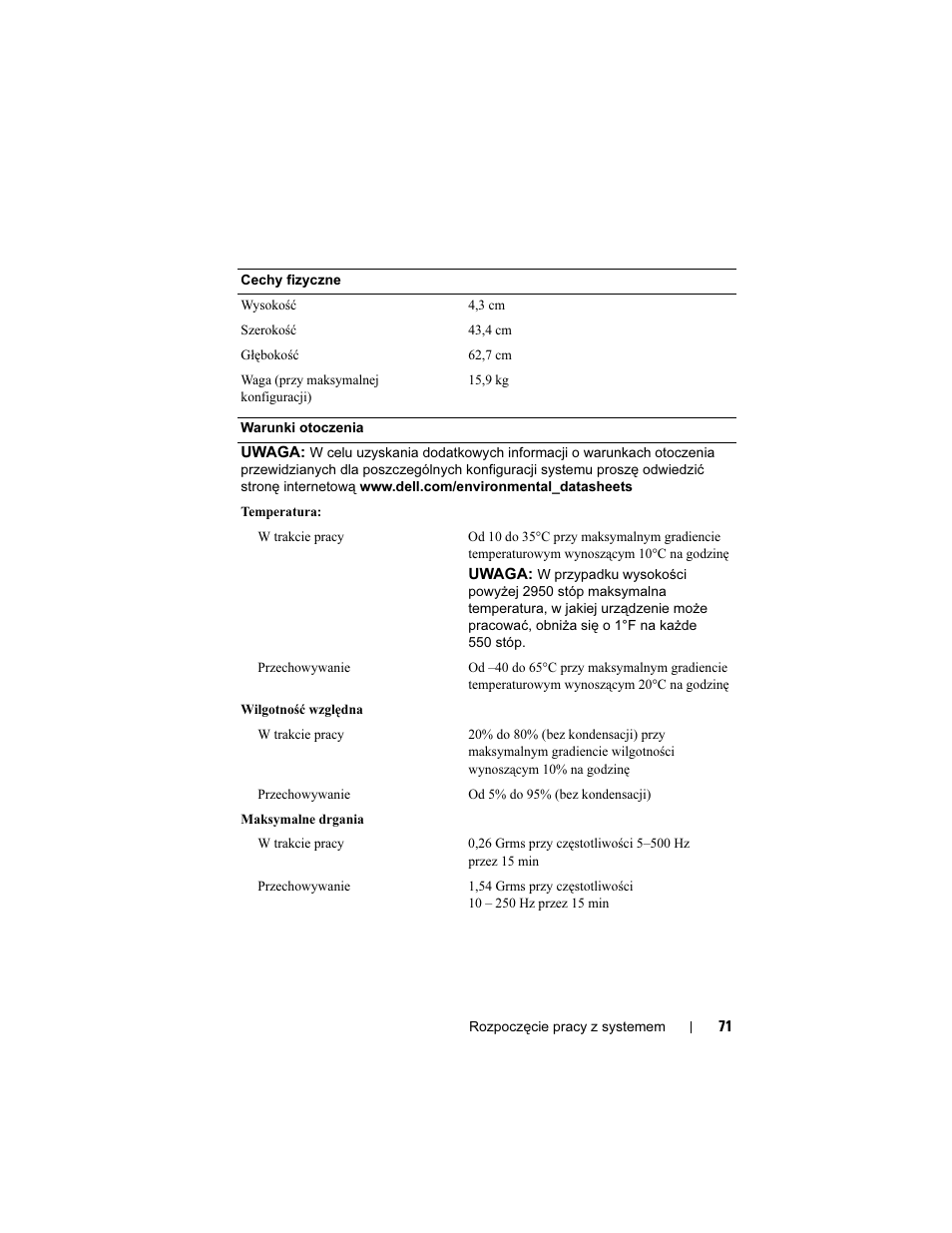 Dell PowerEdge R410 User Manual | Page 73 / 122