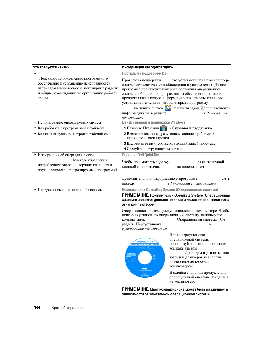 Dell Latitude D631 User Manual | Page 144 / 182