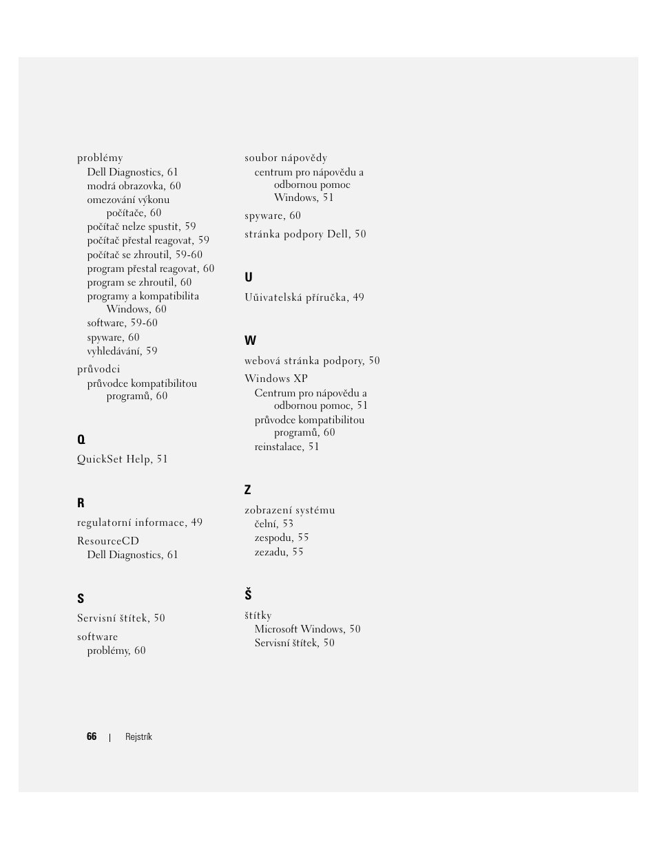 Dell Latitude D631 User Manual | Page 66 / 182