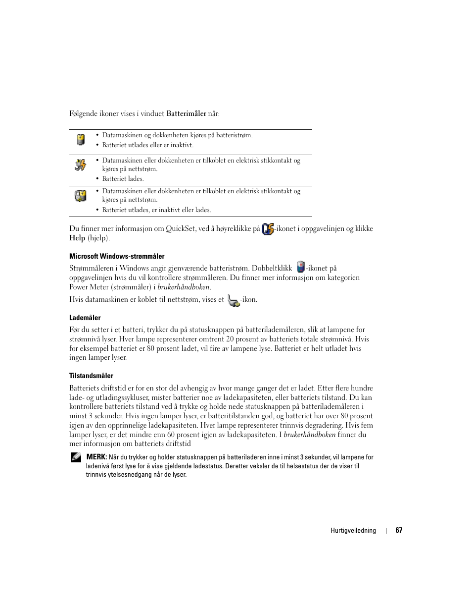 Dell Precision M70 User Manual | Page 67 / 176