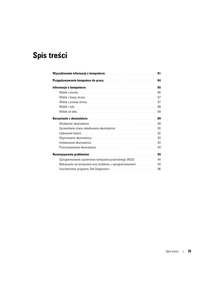 Dell Precision M70 User Manual | Page 79 / 176