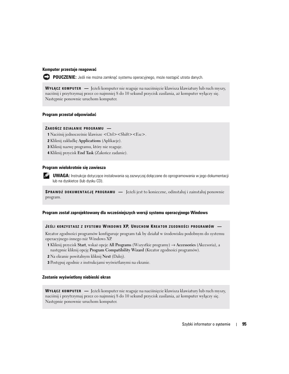 Dell Precision M70 User Manual | Page 95 / 176