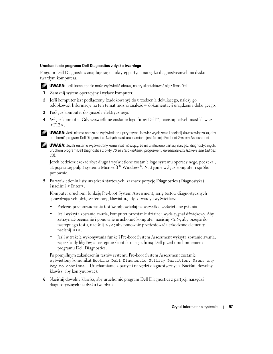 Dell Precision M70 User Manual | Page 97 / 176