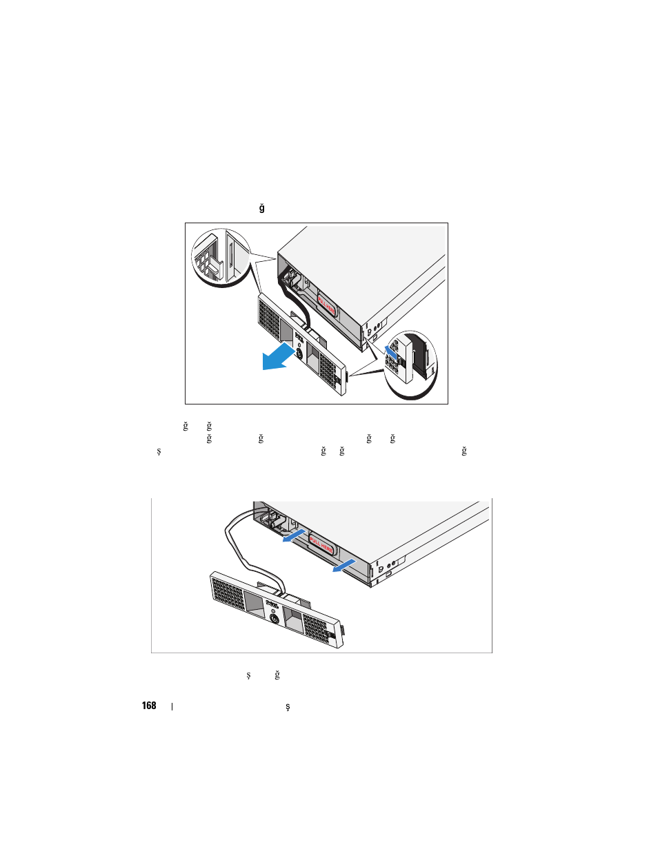 Bps güç modülüne pili takma | Dell PowerVault NX3500 User Manual | Page 170 / 208