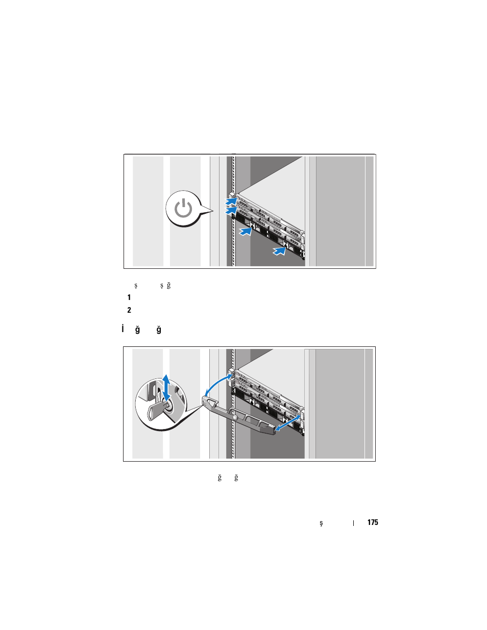 Çözümü açma, Isteğe bağlı çerçevenin takılması | Dell PowerVault NX3500 User Manual | Page 177 / 208