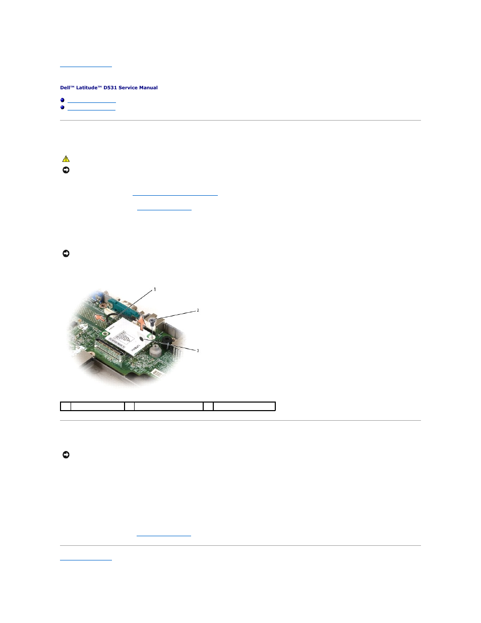 Modem, Removing the modem, Replacing the modem | Dell Latitude D531 User Manual | Page 33 / 46