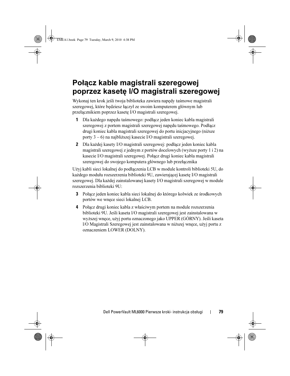 Dell PowerVault ML6000 User Manual | Page 79 / 108