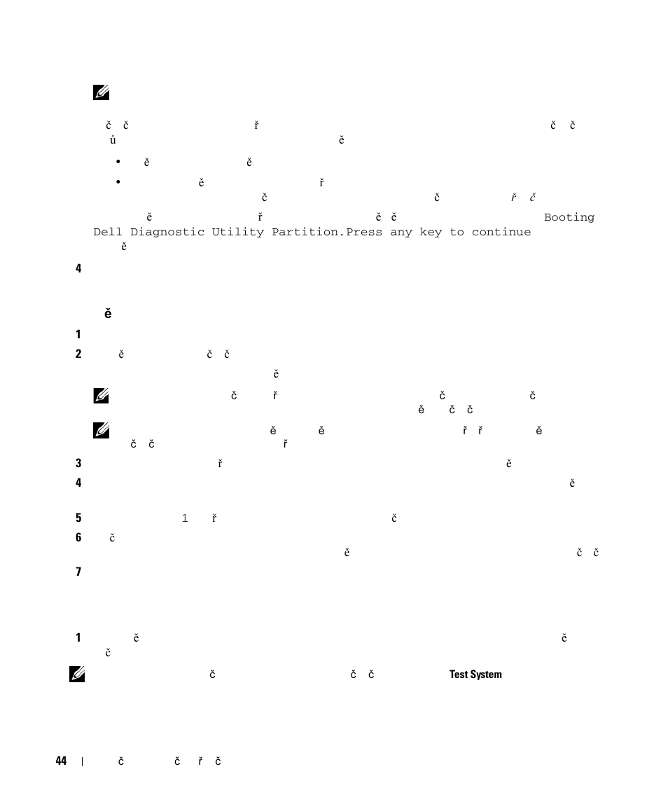 Spušt | Dell Latitude D630 ATG User Manual | Page 44 / 178