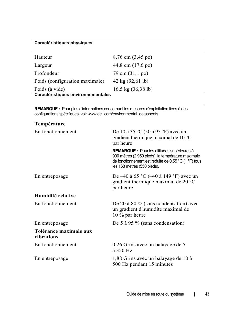 Dell PowerEdge C6145 User Manual | Page 43 / 152