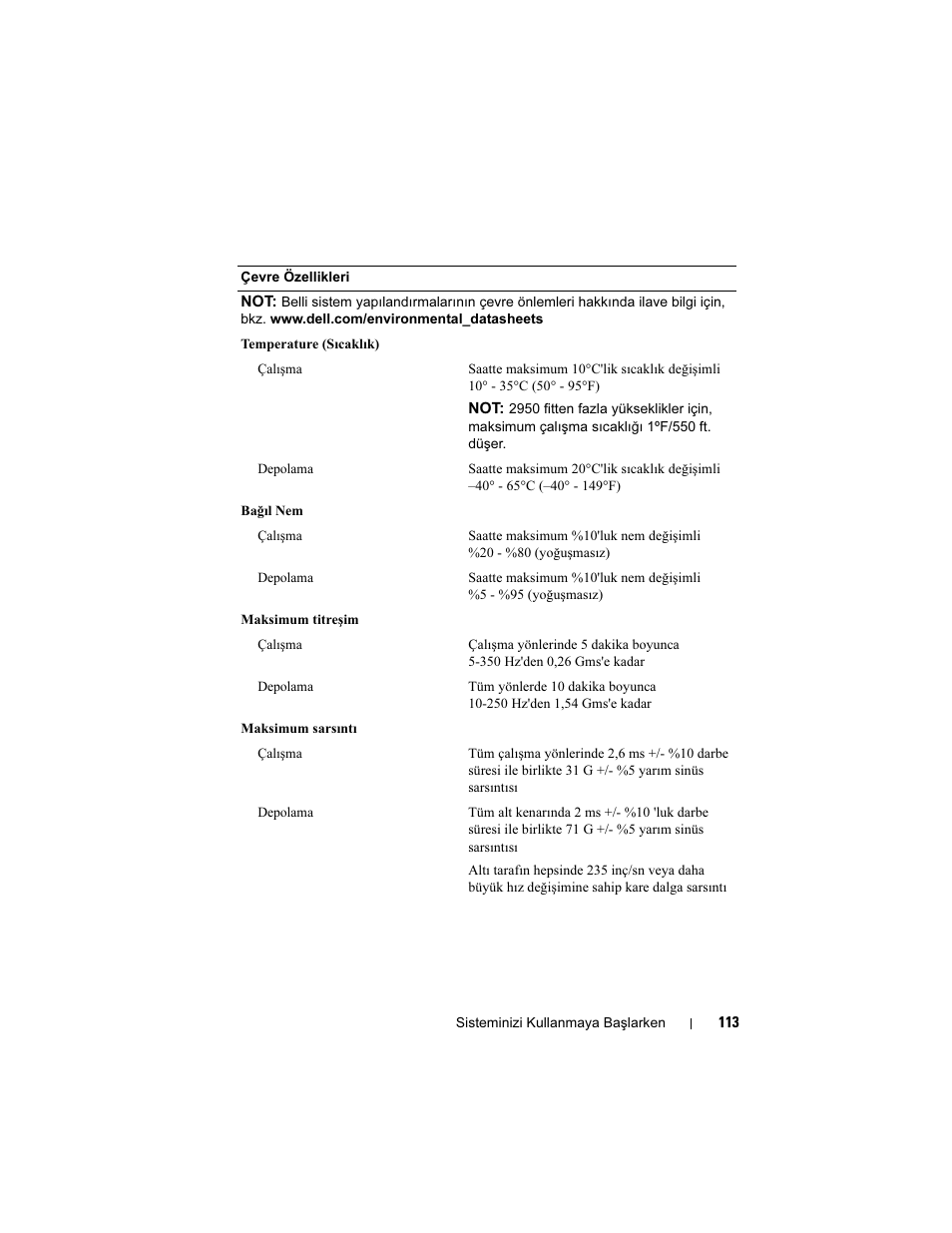 Dell POWEREDGE R610 User Manual | Page 115 / 128