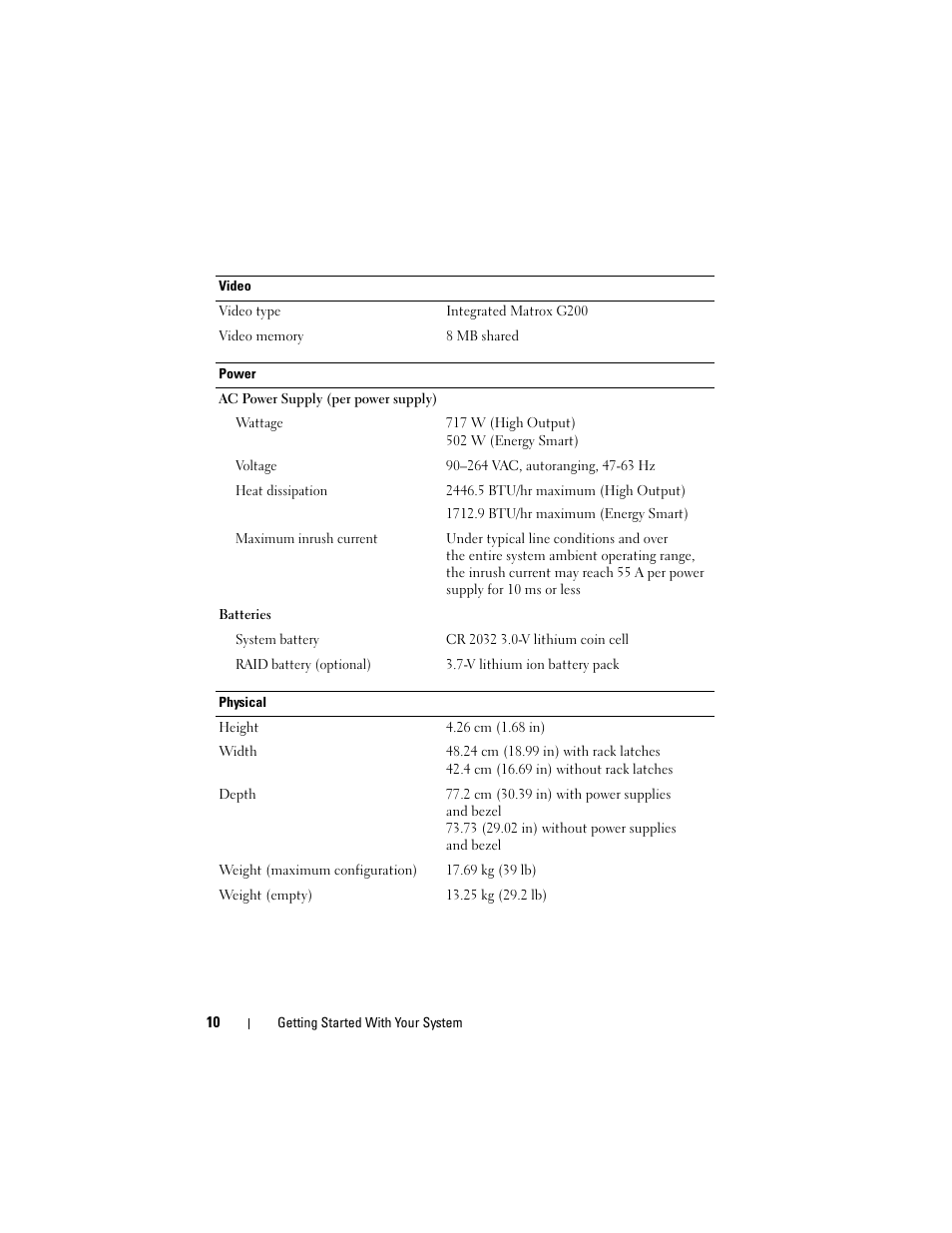 Dell POWEREDGE R610 User Manual | Page 12 / 128