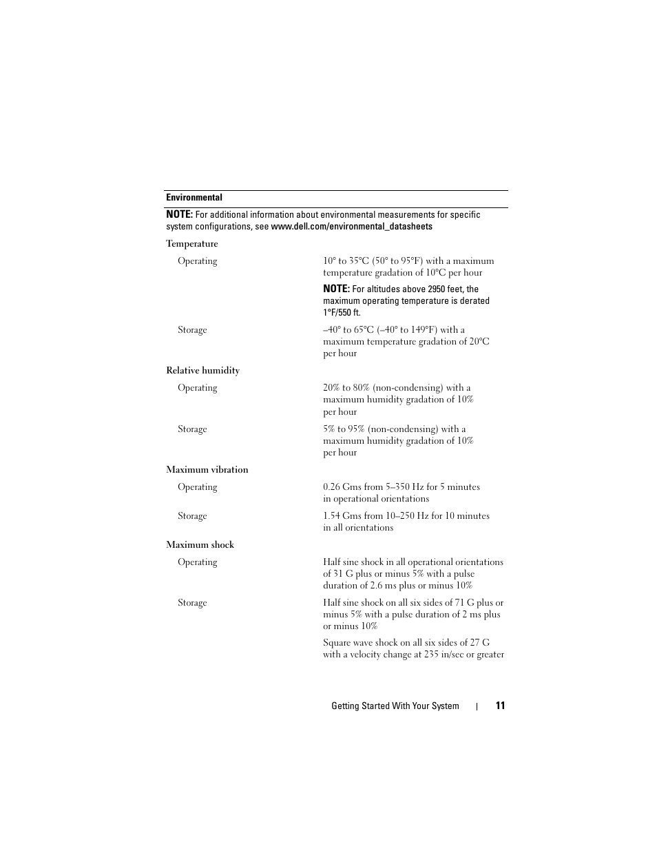 Dell POWEREDGE R610 User Manual | Page 13 / 128