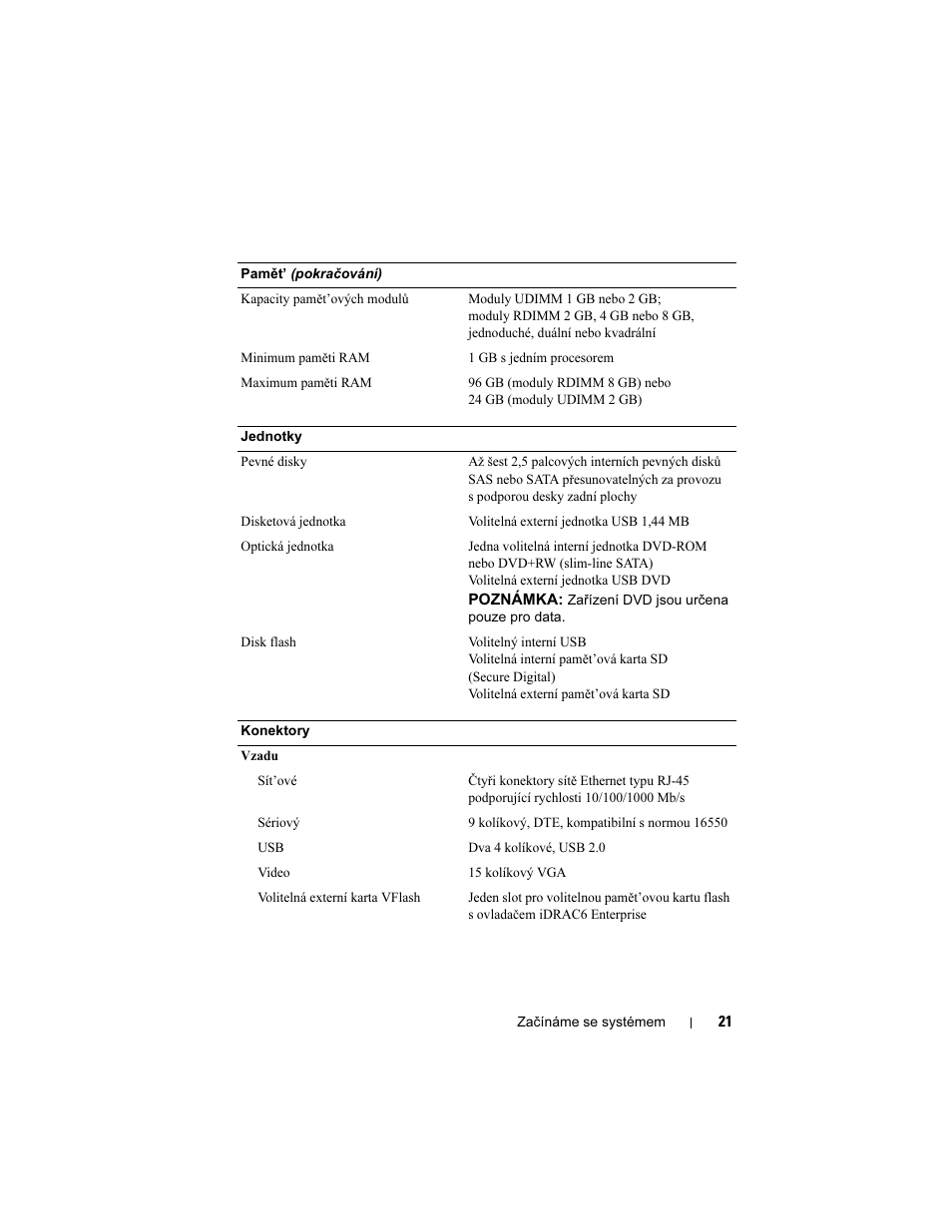 Dell POWEREDGE R610 User Manual | Page 23 / 128