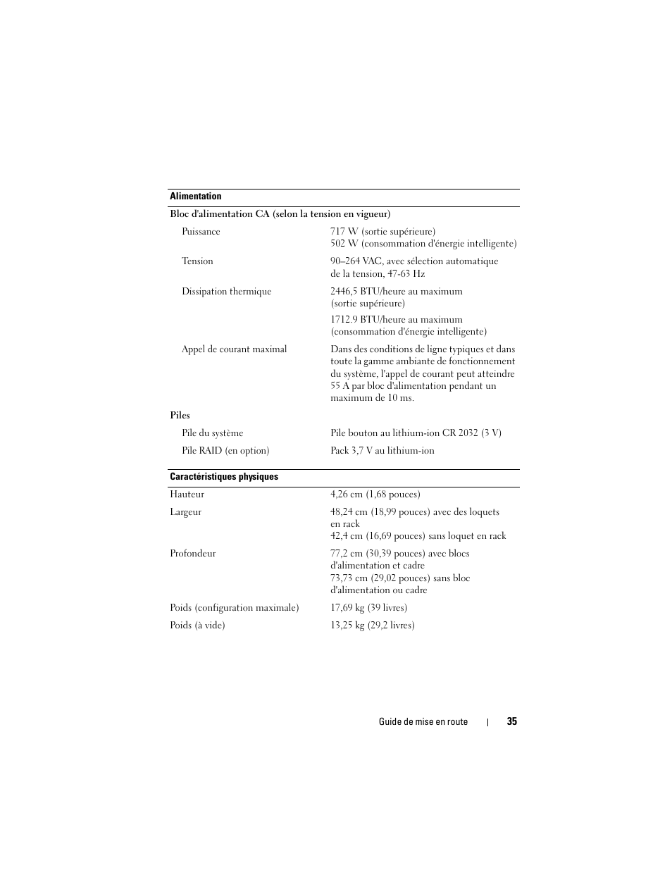 Dell POWEREDGE R610 User Manual | Page 37 / 128