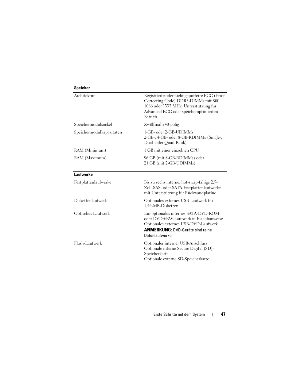 Dell POWEREDGE R610 User Manual | Page 49 / 128