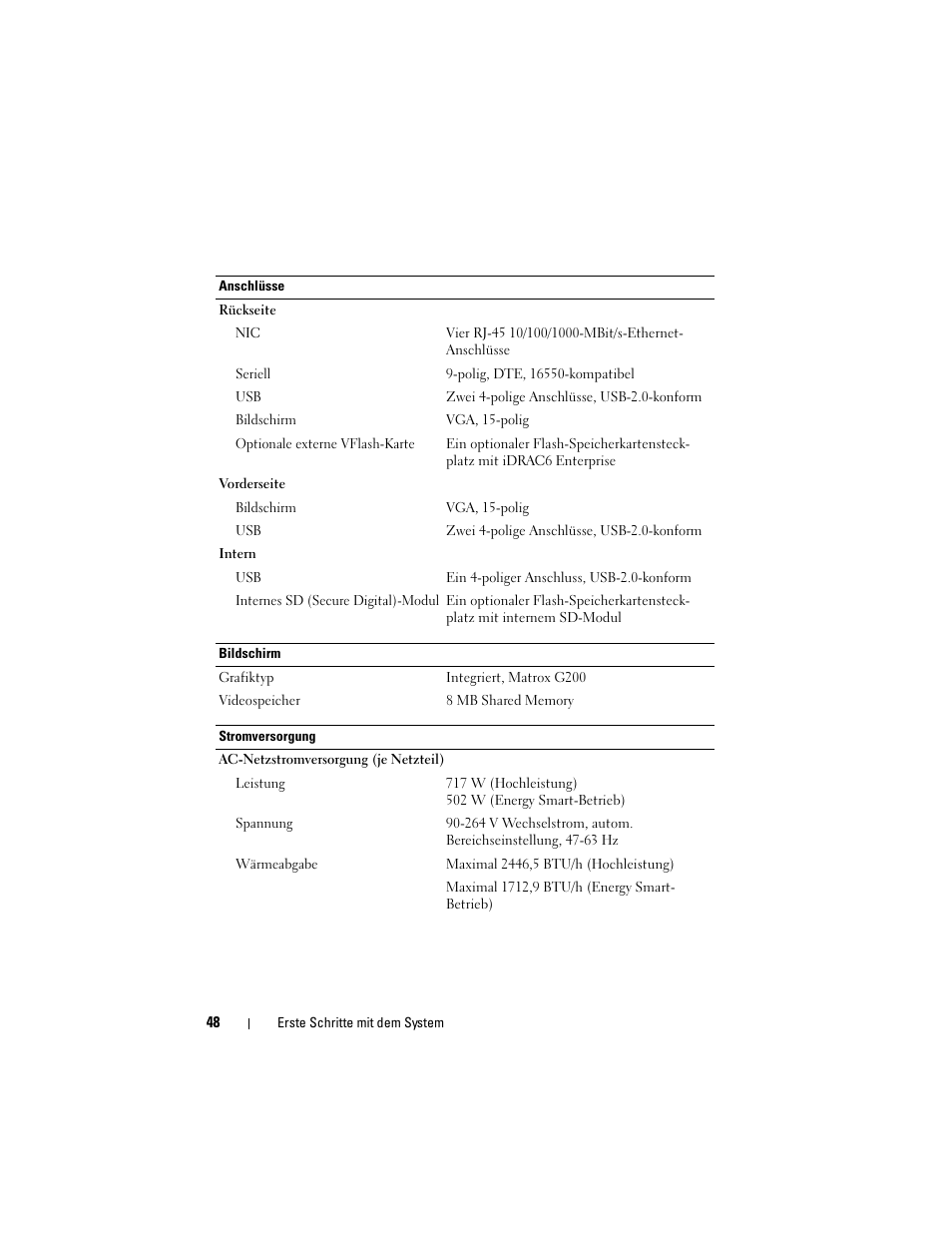 Dell POWEREDGE R610 User Manual | Page 50 / 128