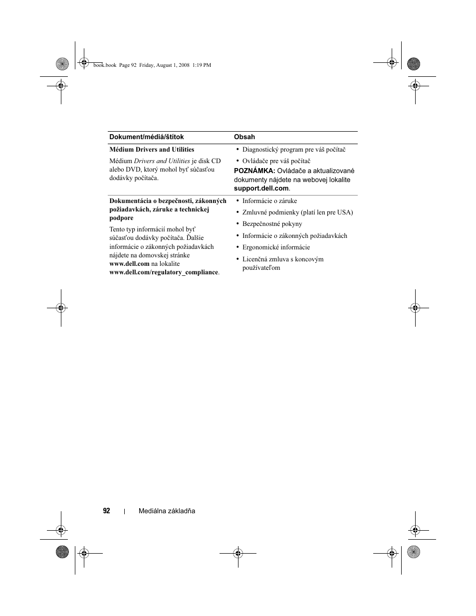 Dell Latitude E4200 User Manual | Page 94 / 124