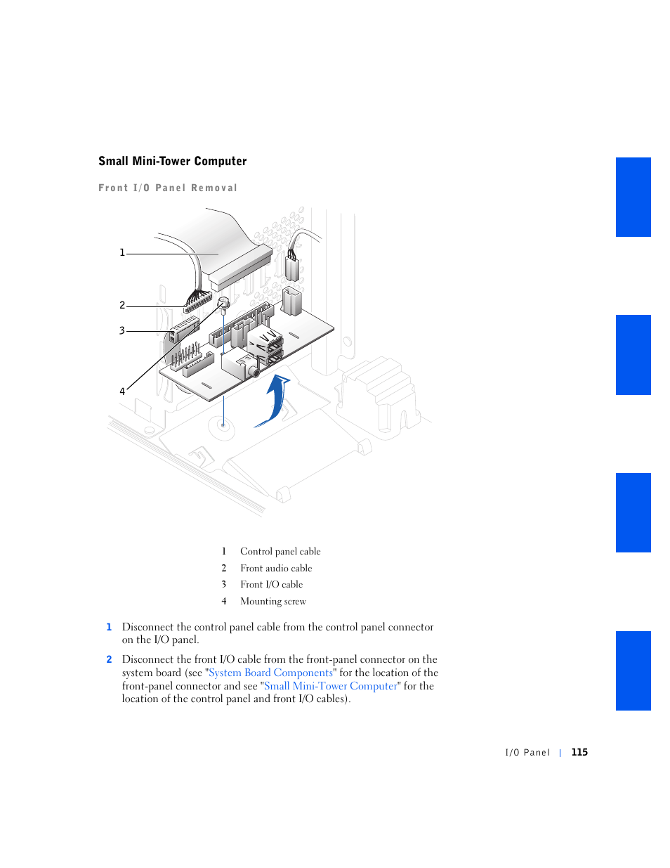 Small mini-tower computer | Dell OptiPlex GX240 User Manual | Page 115 / 144