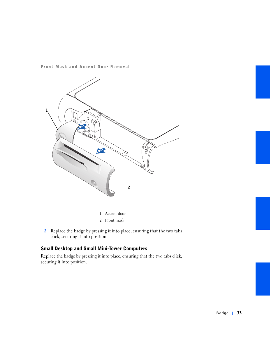 Small desktop and small mini-tower computers | Dell OptiPlex GX240 User Manual | Page 33 / 144