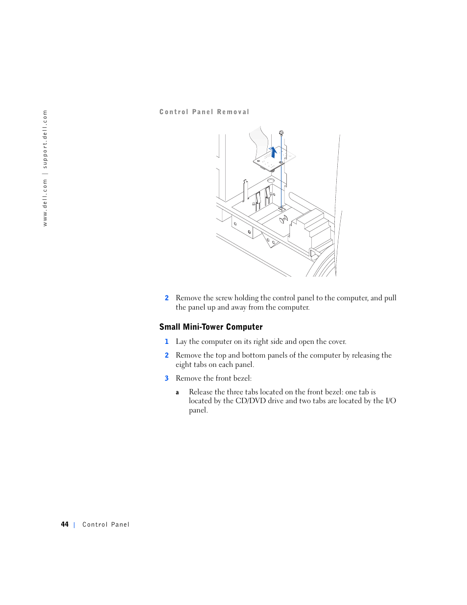 Small mini-tower computer | Dell OptiPlex GX240 User Manual | Page 44 / 144