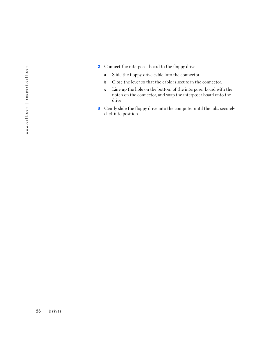 Dell OptiPlex GX240 User Manual | Page 56 / 144