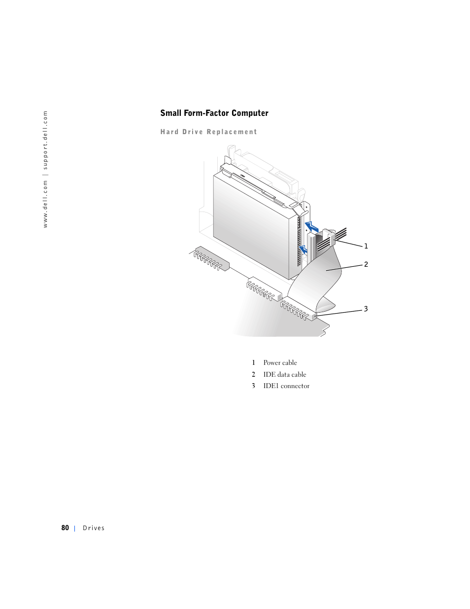 Small form-factor computer | Dell OptiPlex GX240 User Manual | Page 80 / 144