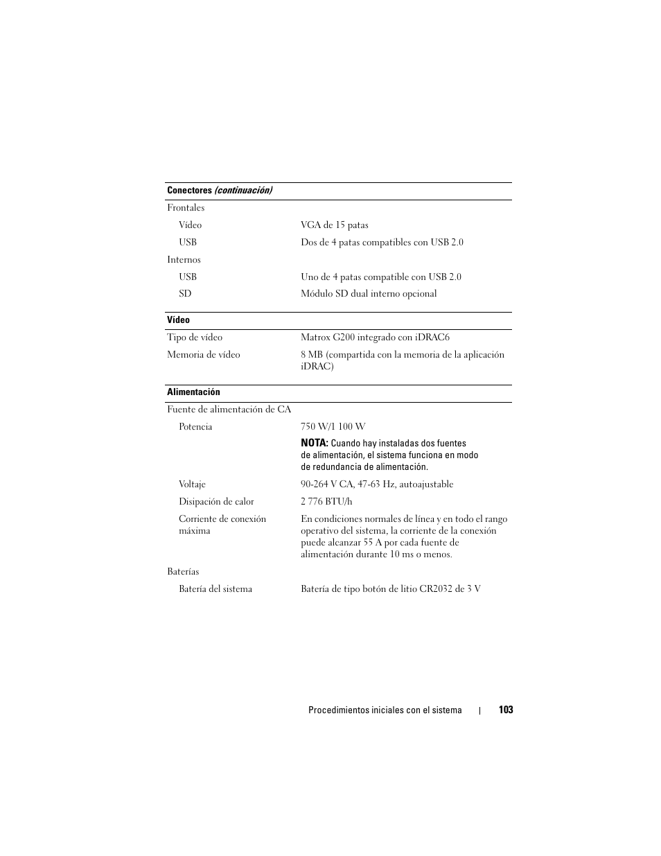 Dell PowerEdge R715 User Manual | Page 105 / 134