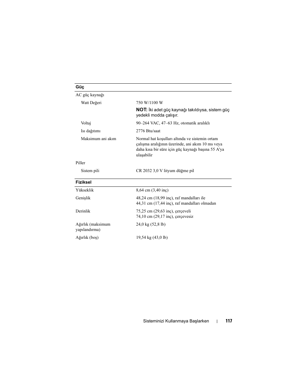 Dell PowerEdge R715 User Manual | Page 119 / 134