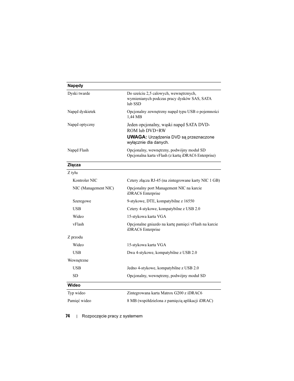 Dell PowerEdge R715 User Manual | Page 76 / 134