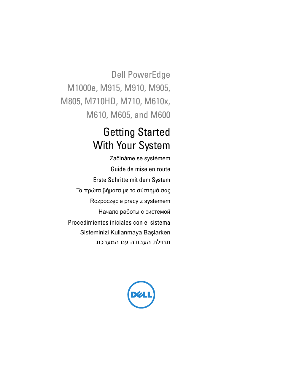 Dell POWEREDGE M915 User Manual | 224 pages