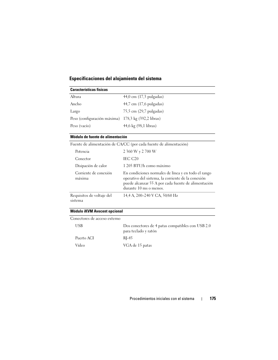 Dell POWEREDGE M915 User Manual | Page 177 / 224