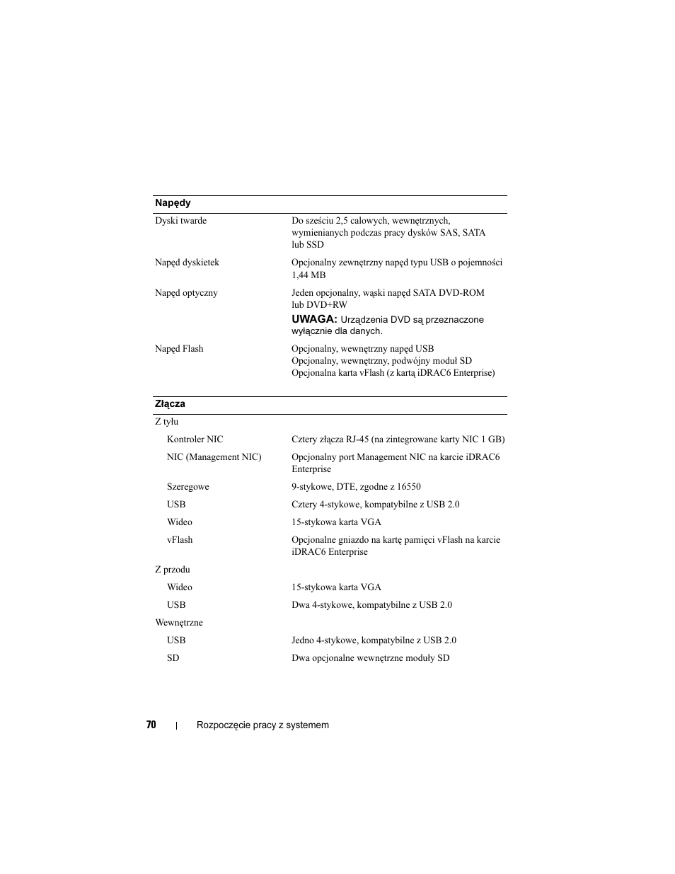 Dell PowerEdge R815 User Manual | Page 72 / 112