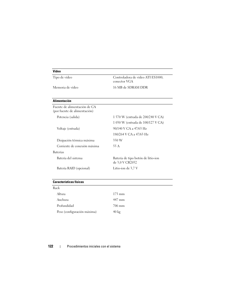 Dell PowerEdge R900 User Manual | Page 124 / 140