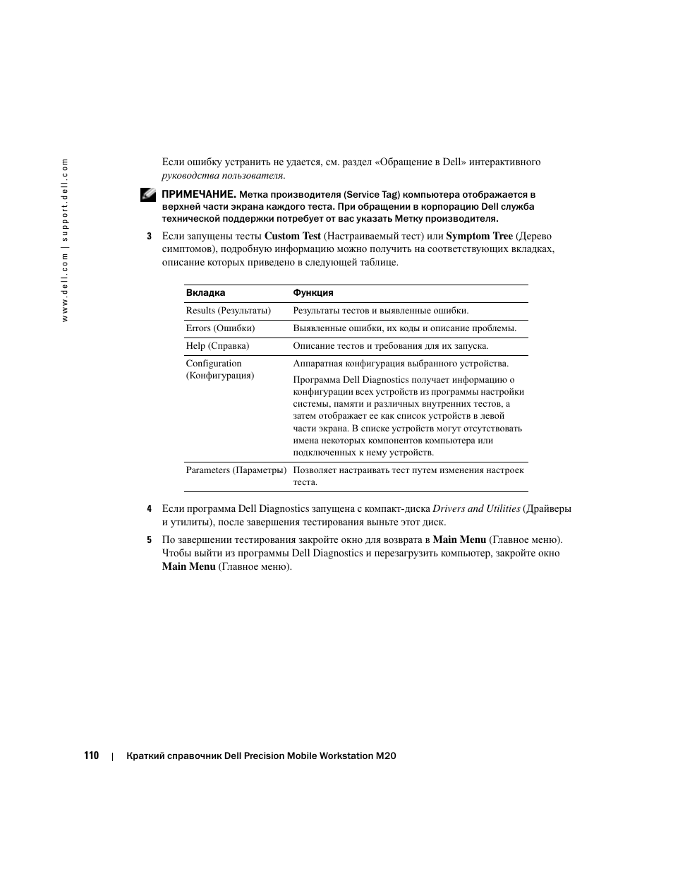 Dell Precision M20 User Manual | Page 110 / 164