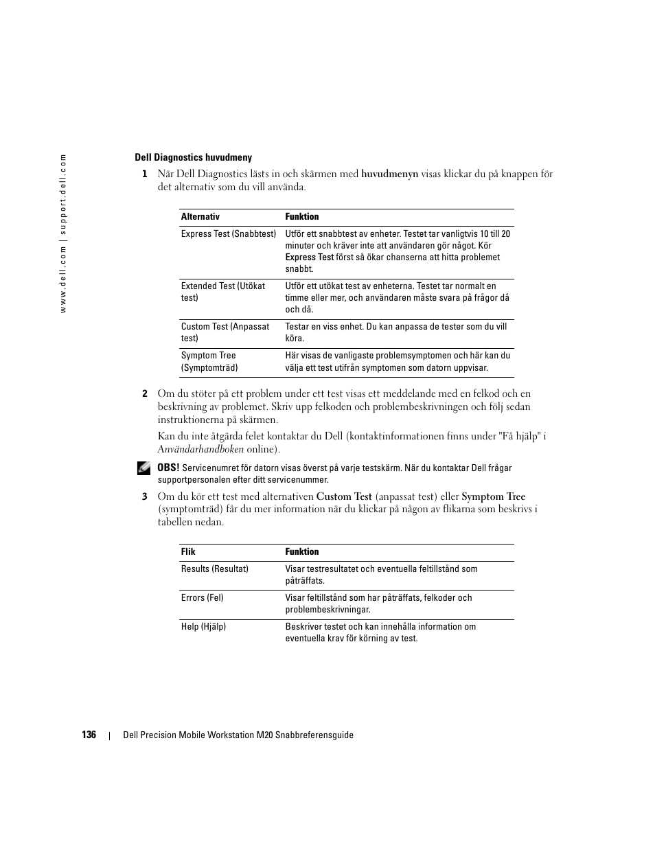 Dell Precision M20 User Manual | Page 136 / 164