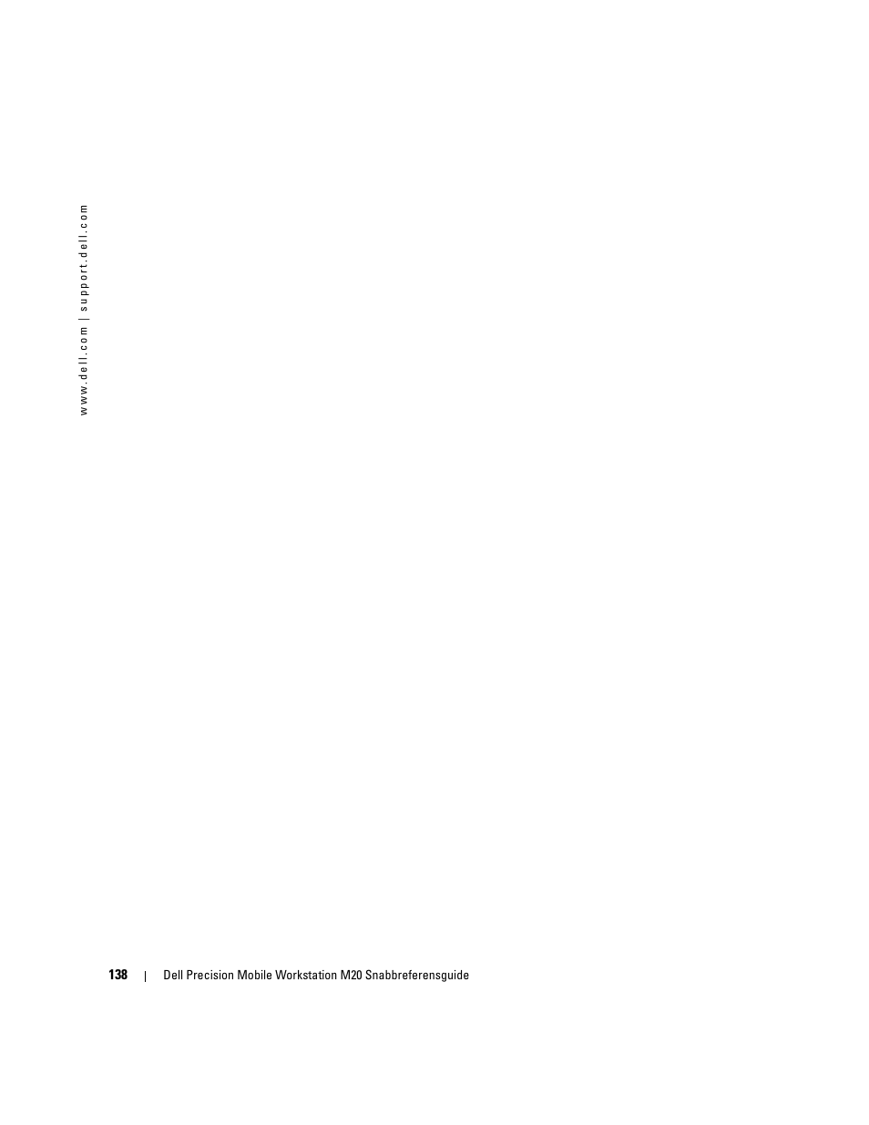 Dell Precision M20 User Manual | Page 138 / 164