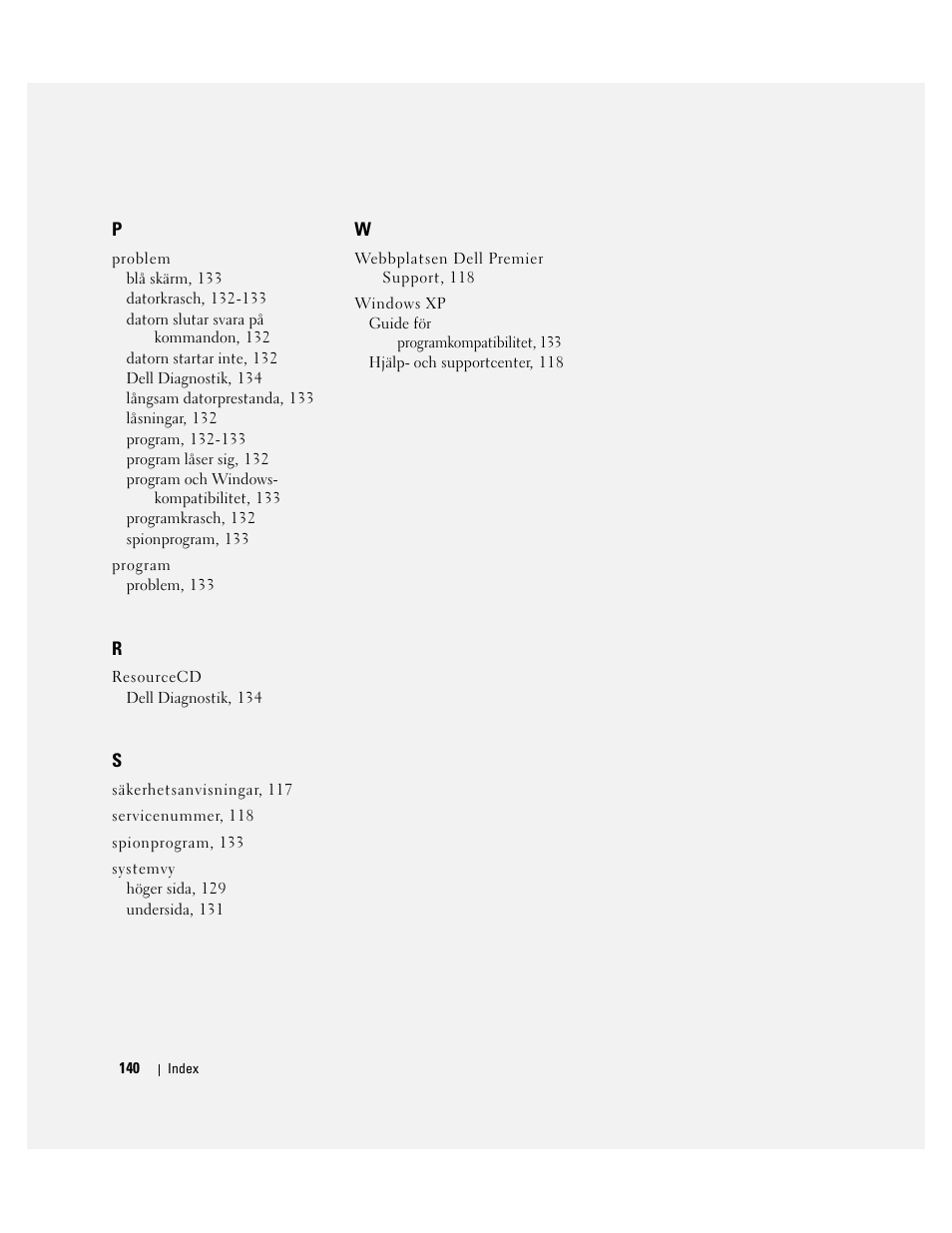 Dell Precision M20 User Manual | Page 140 / 164