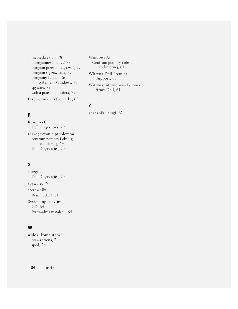 Dell Precision M20 User Manual | Page 84 / 164