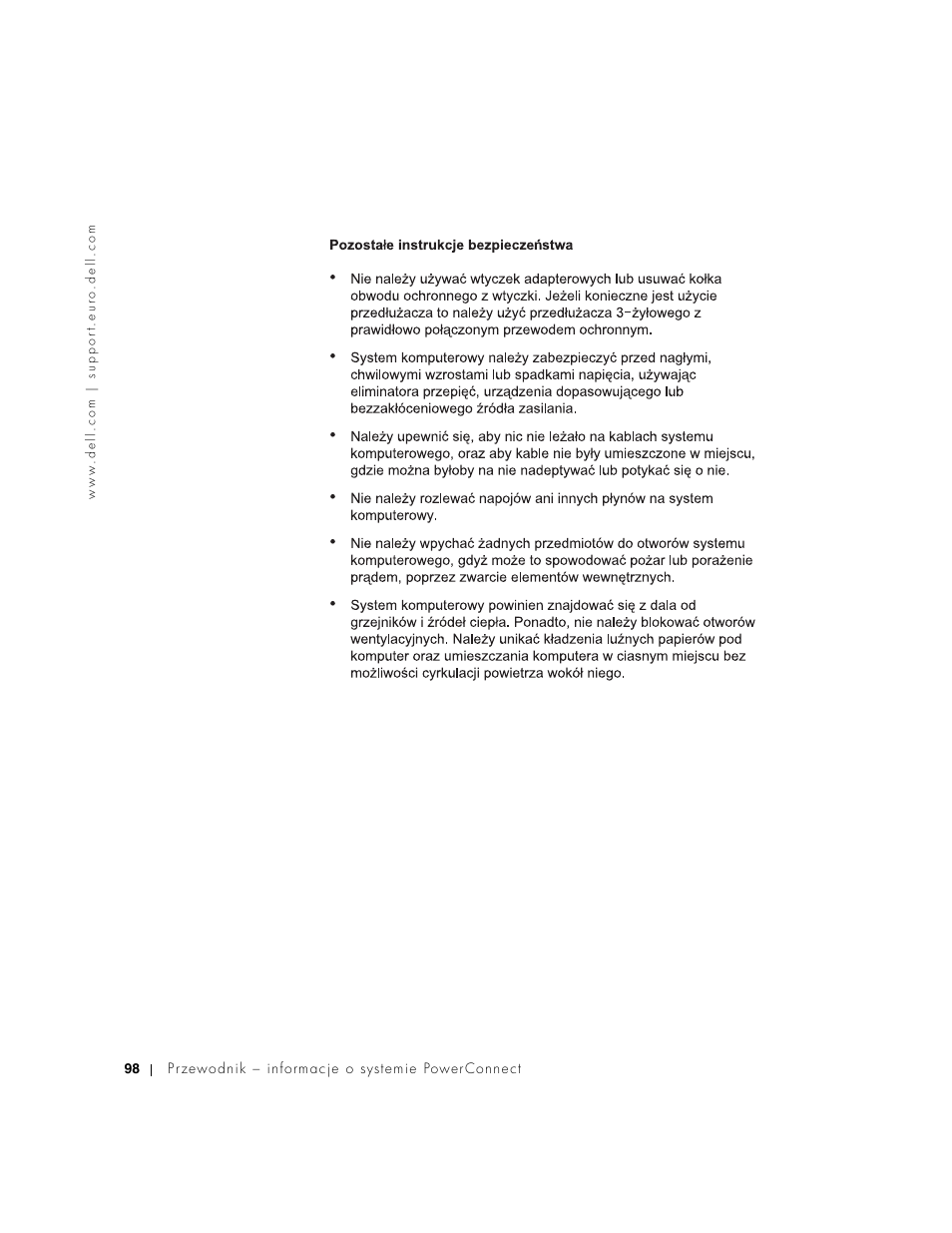 Dell PowerConnect 3024 User Manual | Page 100 / 176