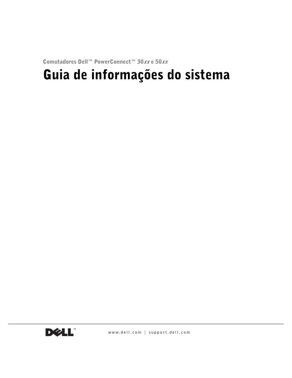 Guia de informações do sistema | Dell PowerConnect 3024 User Manual | Page 101 / 176