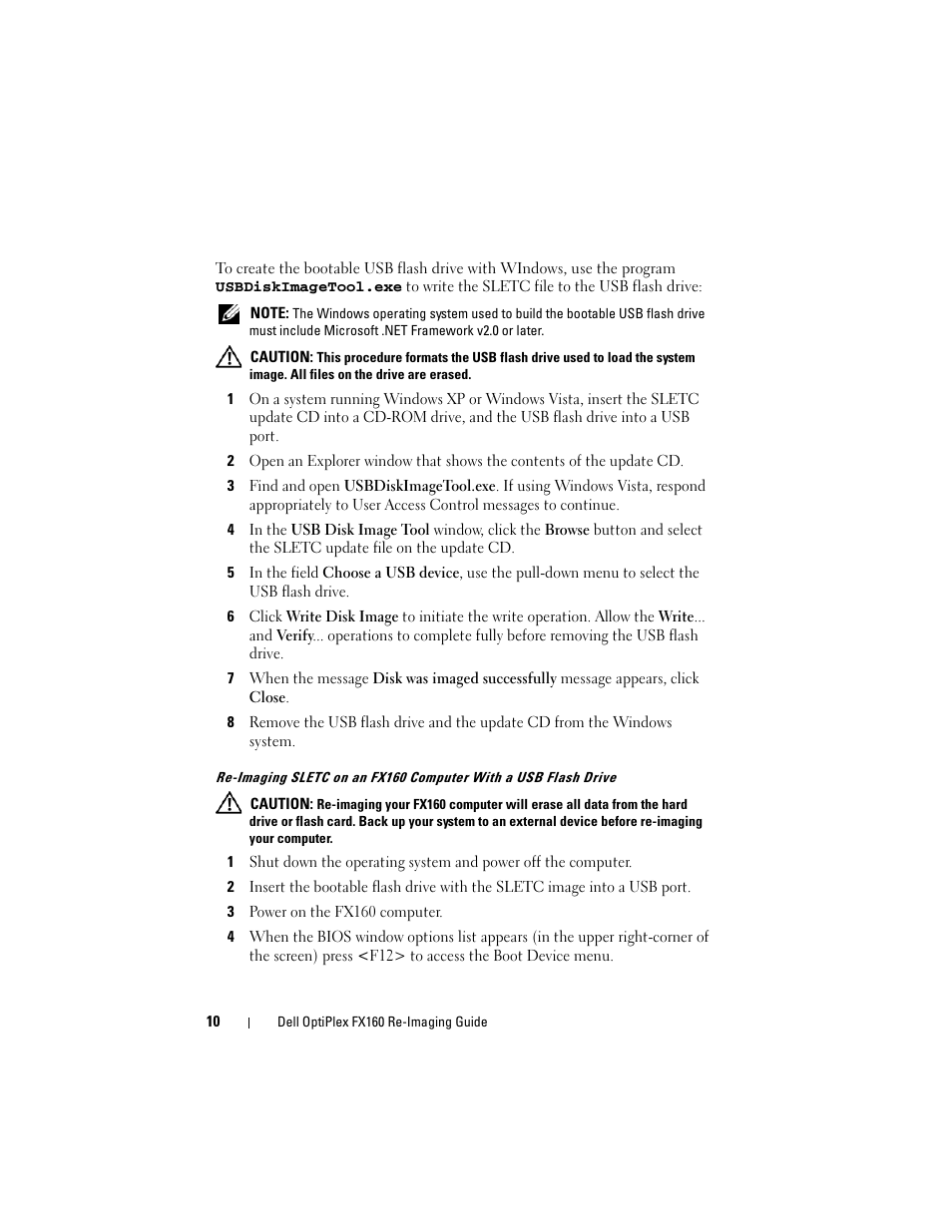 Dell OptiPlex FX160 User Manual | Page 10 / 132